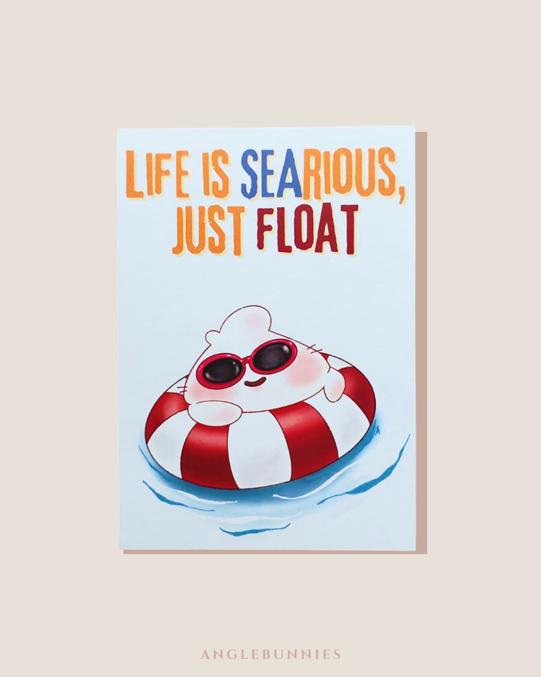 Punny Bunny Postcard