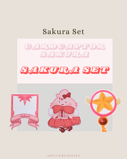 Bunny & Magical Girl Sticker Set