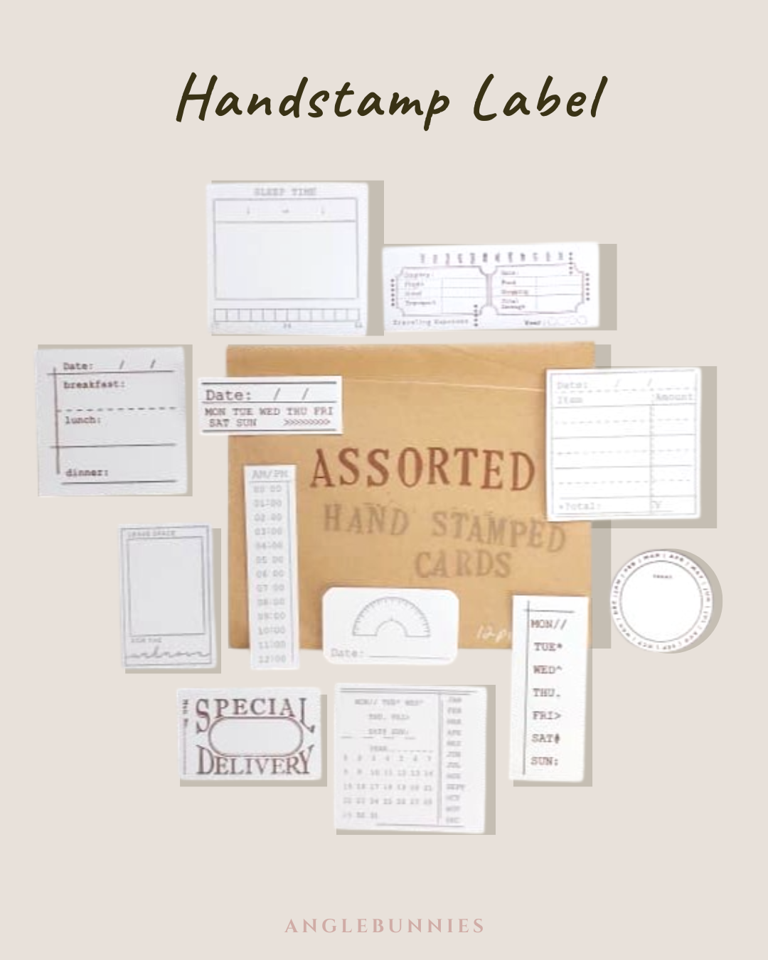 Handstamp Label