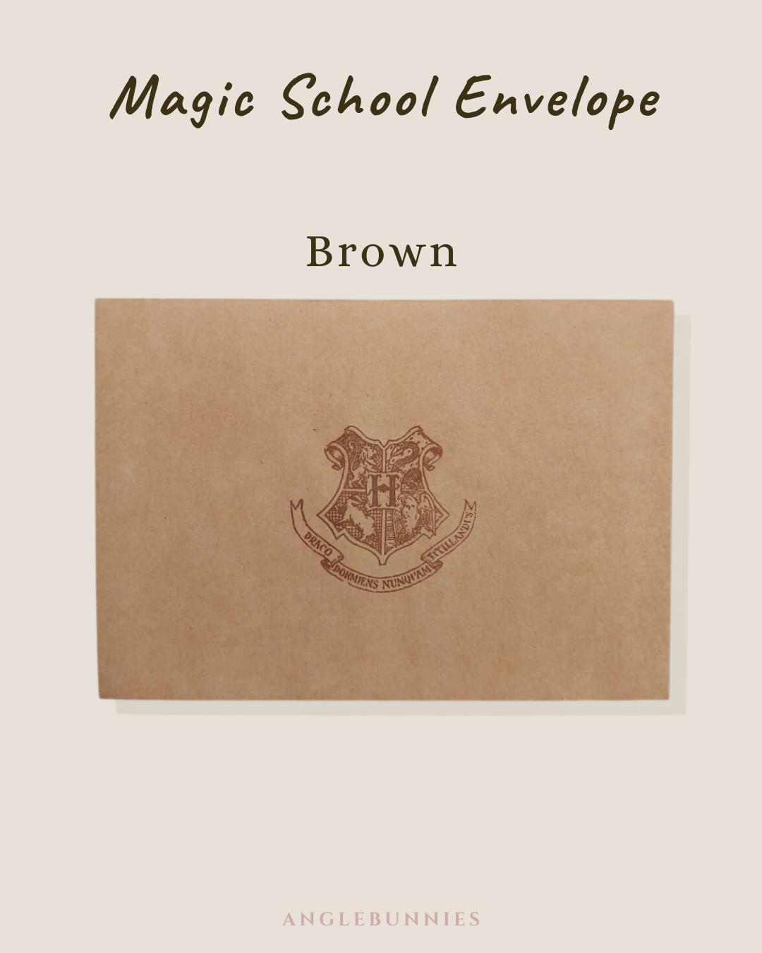Magic School Envelope