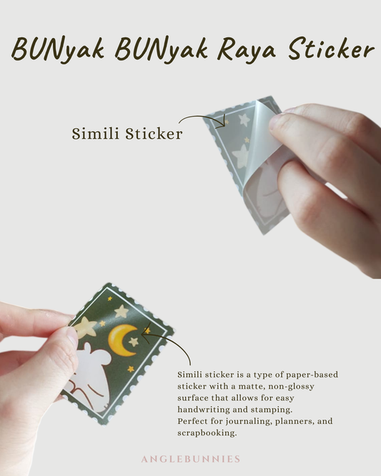 BUNyak BUNyak Raya Sticker