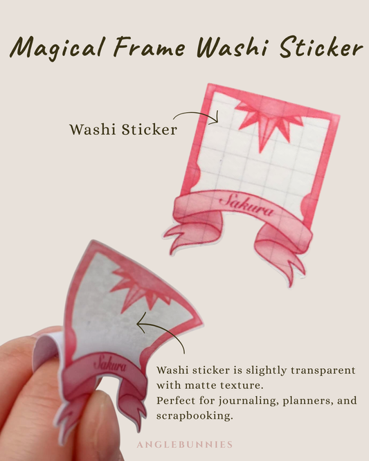 Magical Frame Washi Sticker