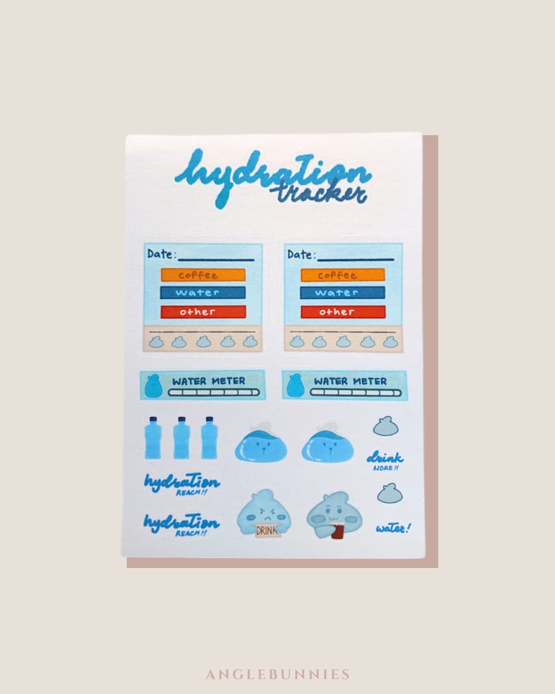 Tracker Sticker Sheet