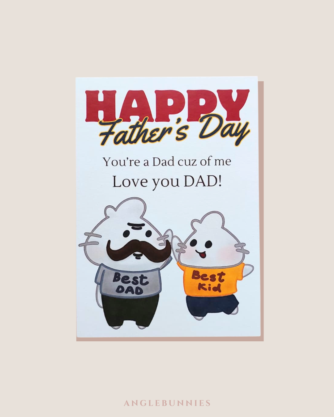 Punny Bunny Postcard