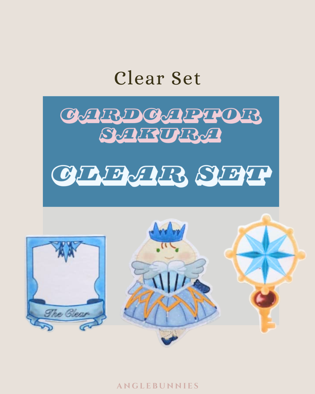 Bunny & Magical Girl Sticker Set