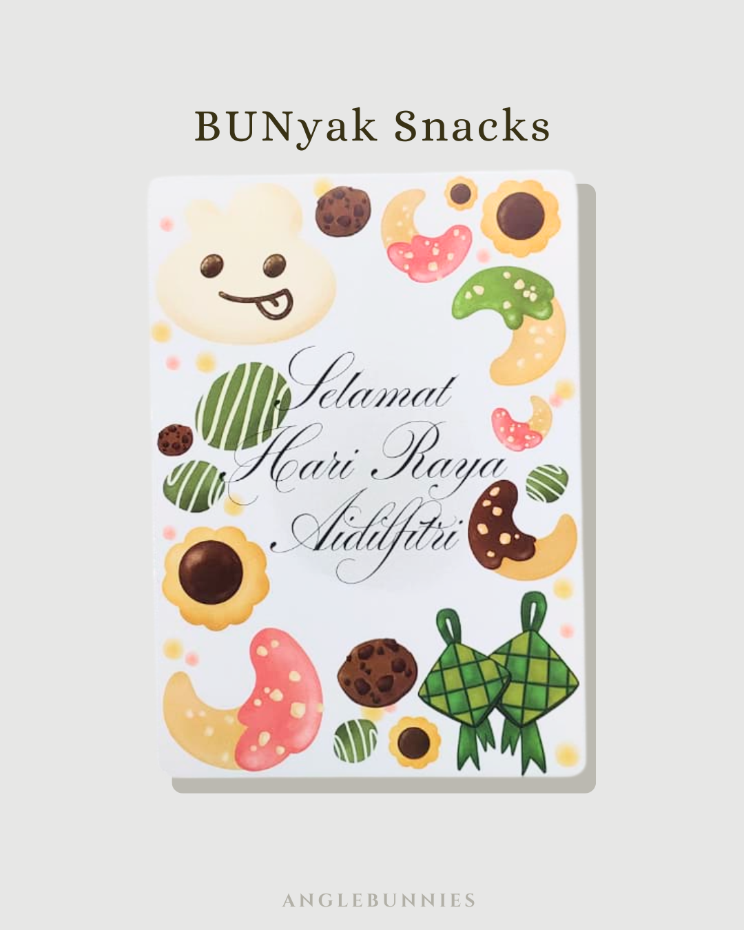 BUNyak BUNyak Raya Postcard