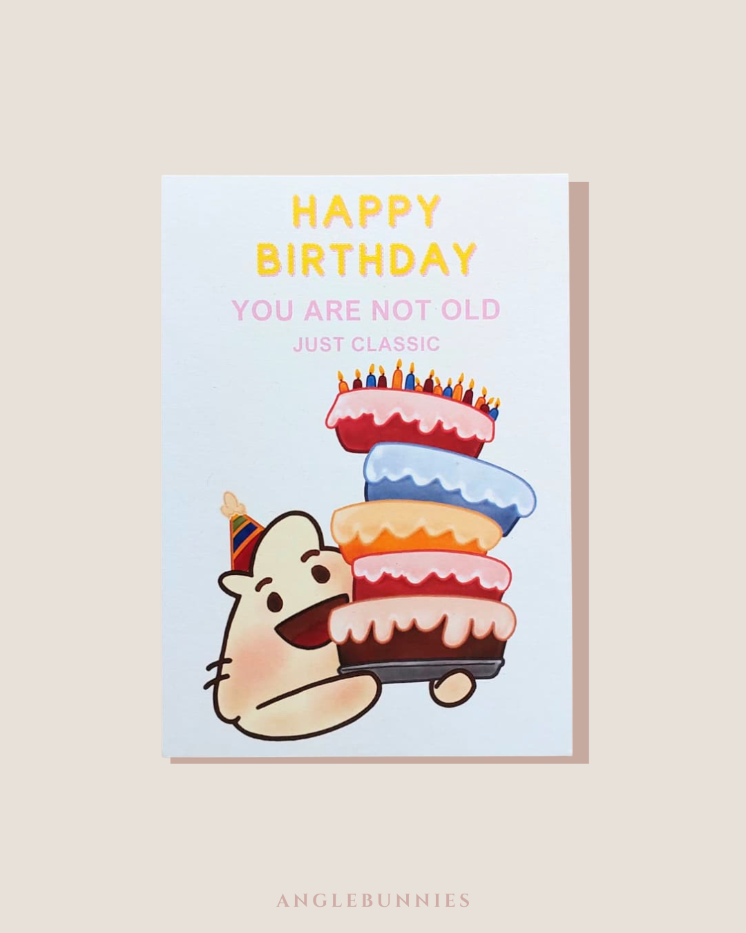 Punny Bunny Postcard