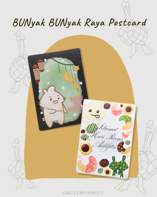BUNyak BUNyak Raya Postcard