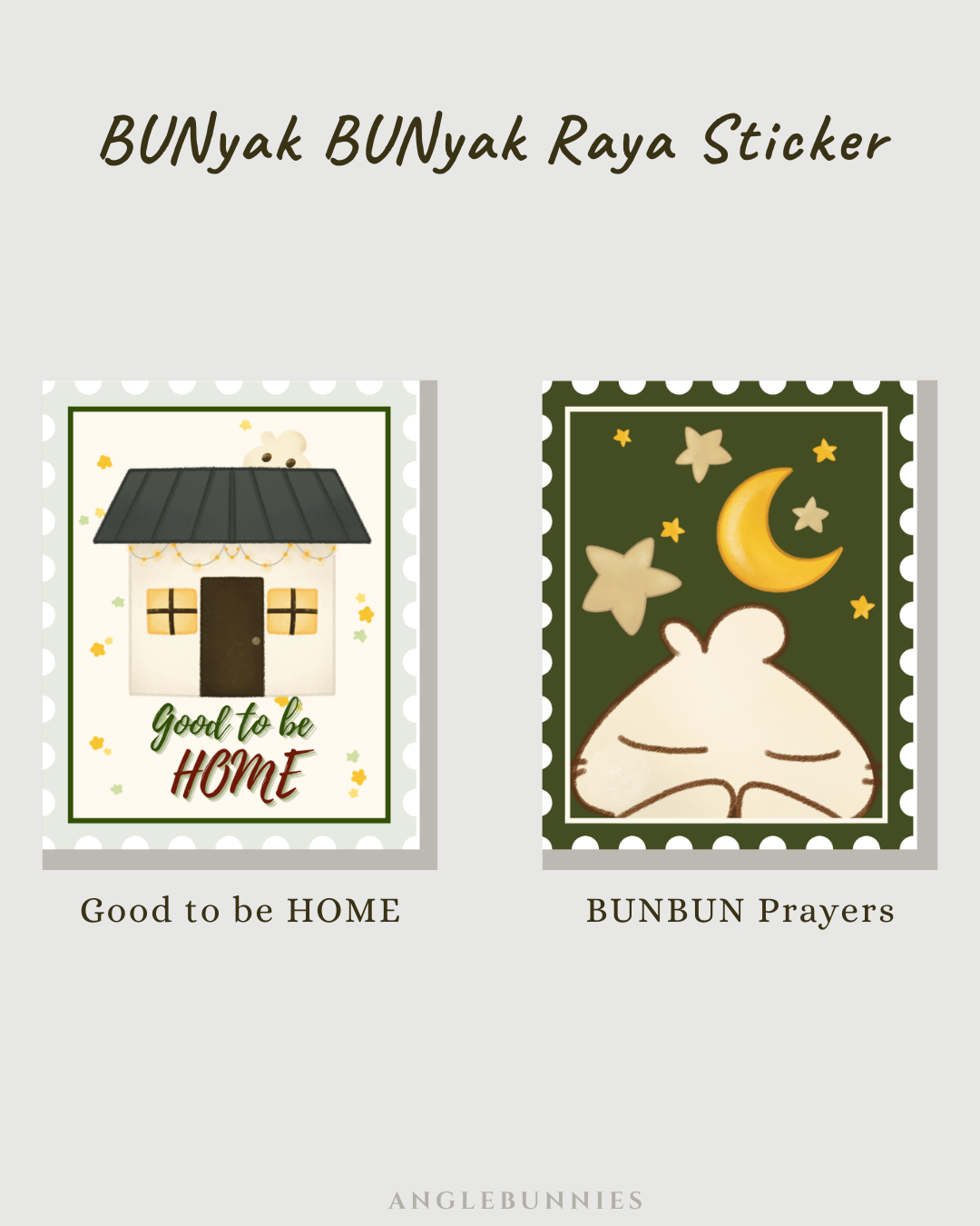 BUNyak BUNyak Raya Sticker