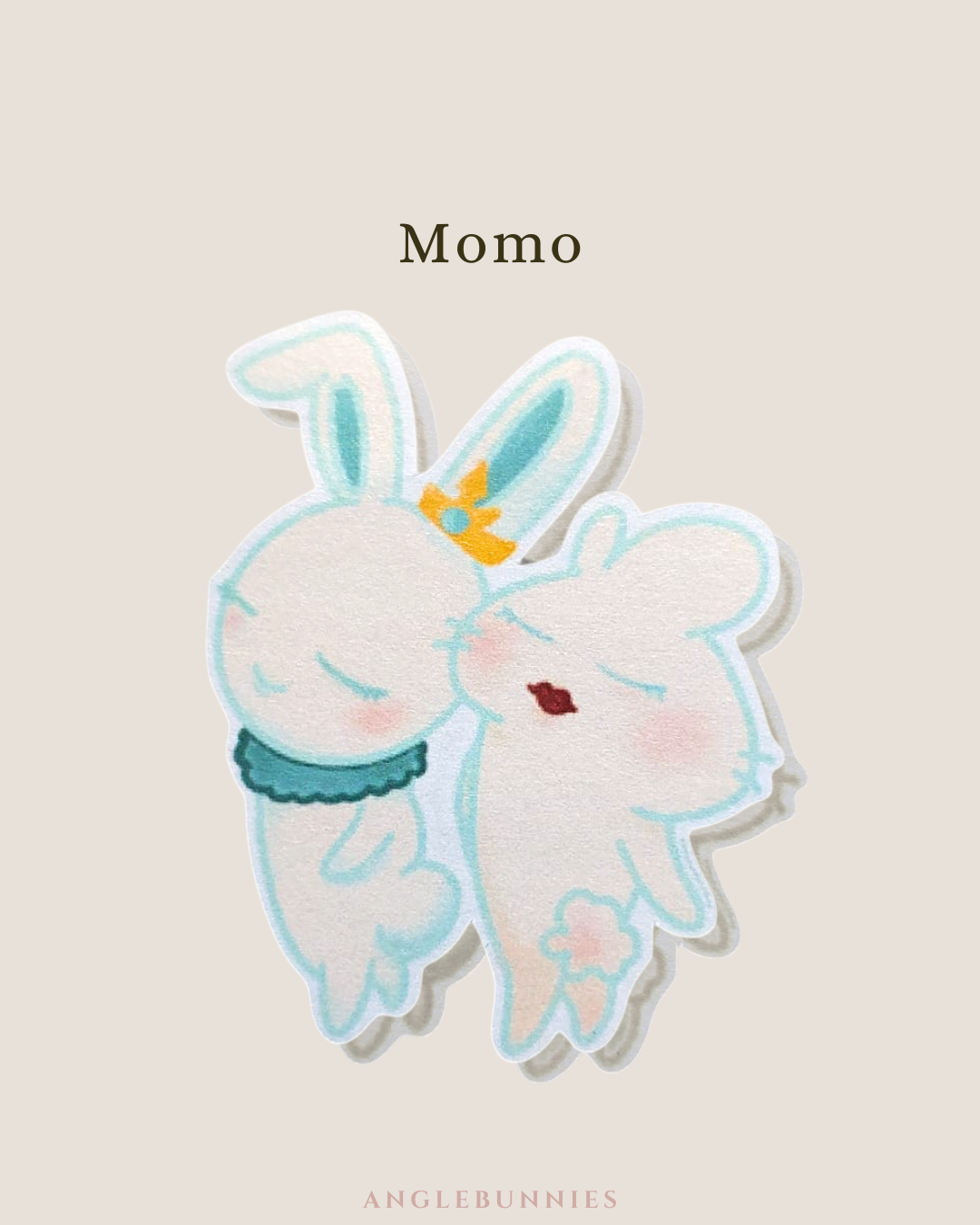 Bunny & Magical Familiars Flake Sticker