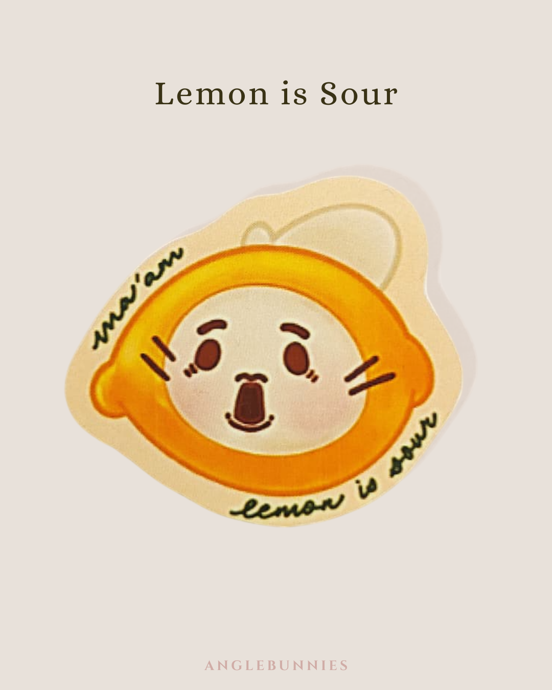 Punny Bunny Flake Sticker